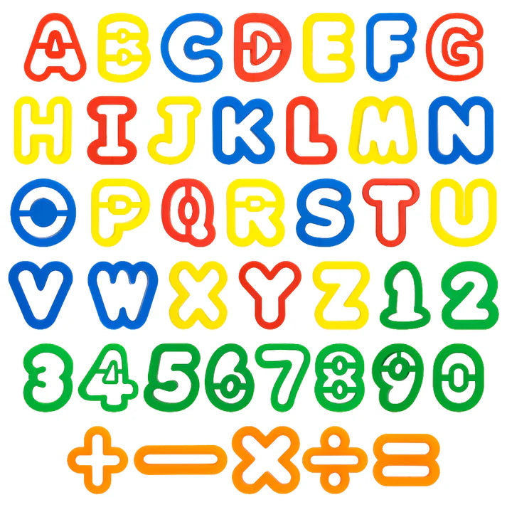 Numbers & Letters Dough Tool Set