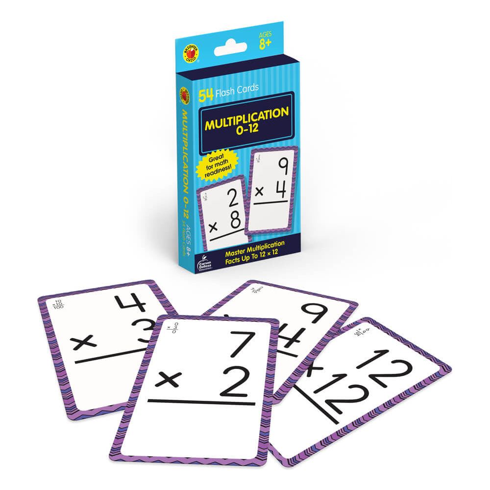 Brighter Child Flash Cards - Multiplication 0-12