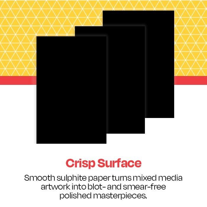 BOARD: Tag Board 9X12 black (5/pk)