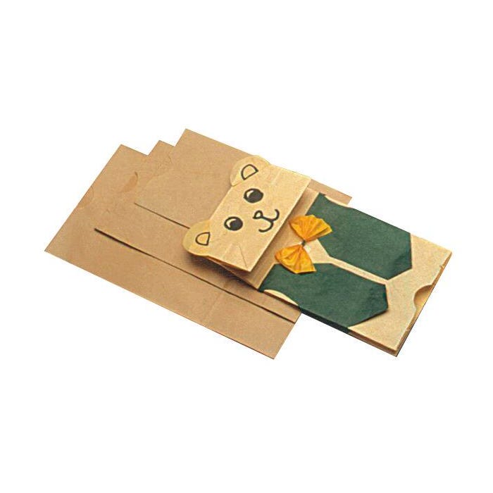 BAGS: Lunch Sack Sized, Paper, 100/pk