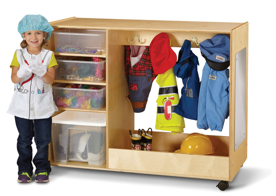Dress-Up Center with Bins (Open Box)