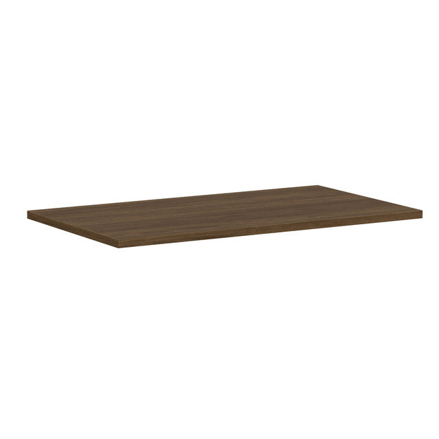 Rectangle Top - 60"W x 24"D (Requires Base) - Modern Walnut