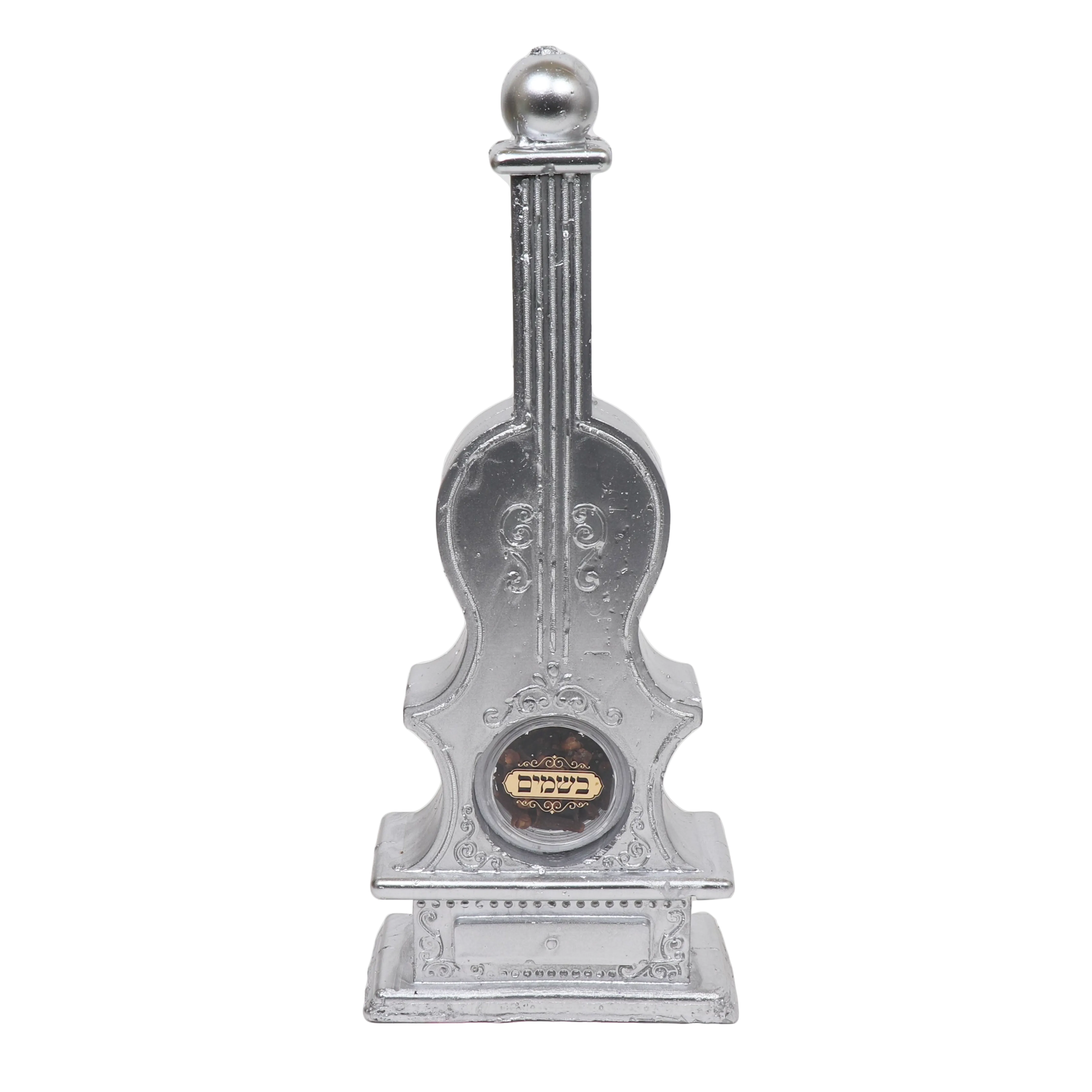 Violin Havdalah Candle With Besomim Silver