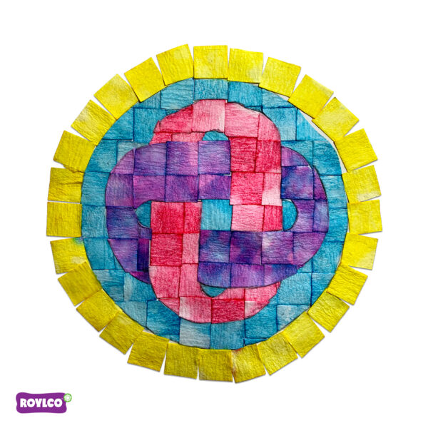 PAPER: MOSAIC SQUARES, 3/8'