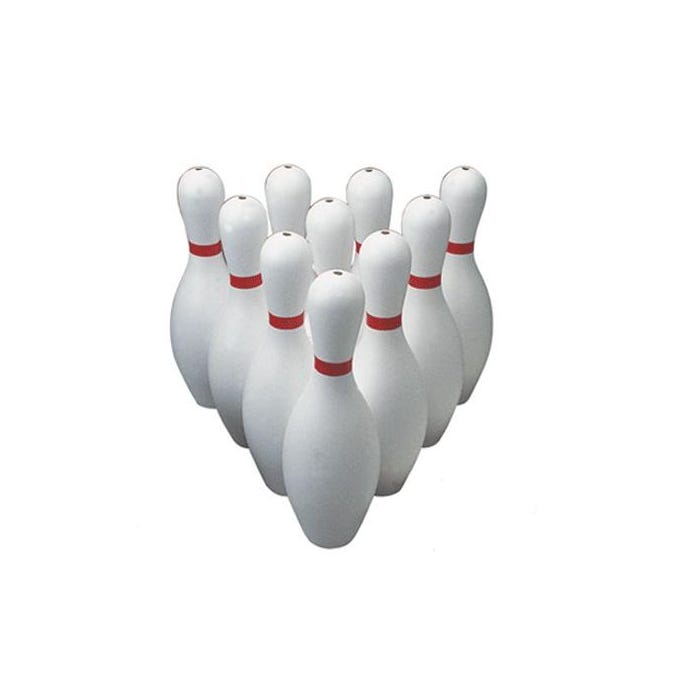 Bowling Pins Set, Official Size,Weighted