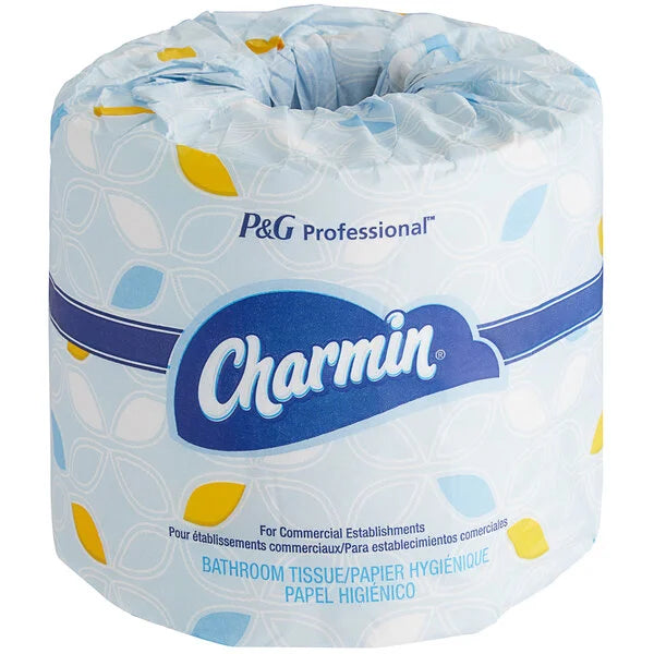 TOILET PAPER: Charmin or Angel Soft, 2-ply, white, 4 rolls