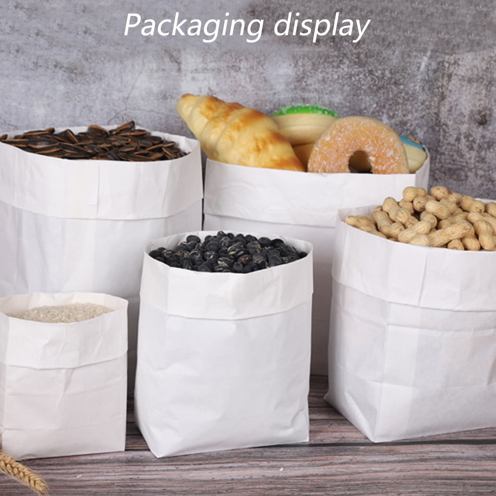 BAGS: lunch bag sized, White, 50/pk