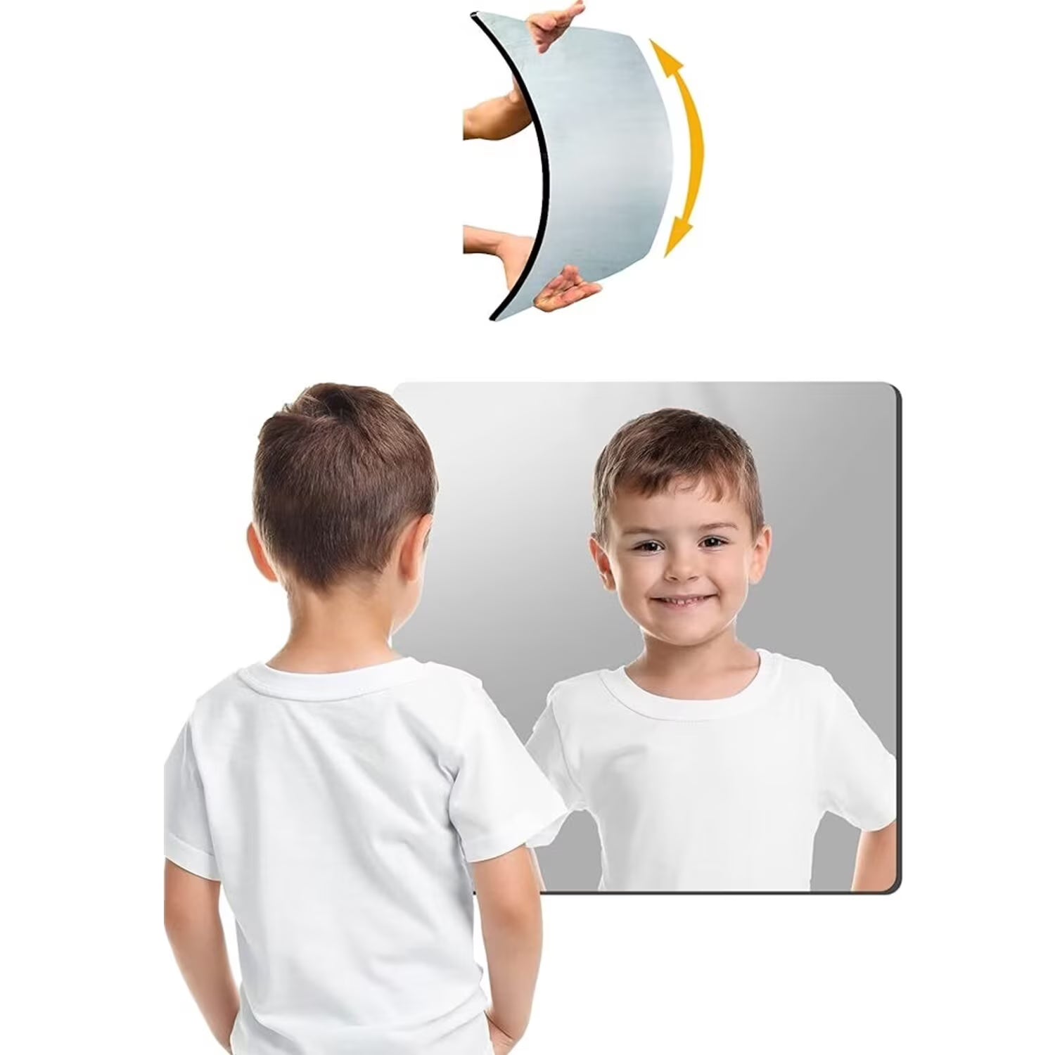 Mirror: 4/set, Double-sided, plastic