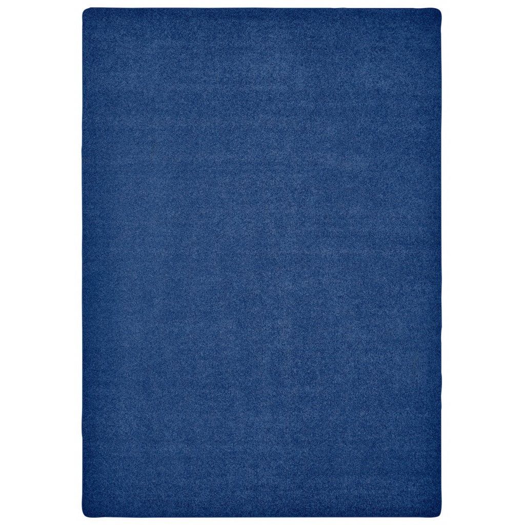 KIDply® Soft Solid Color Carpet - 6' x 9' - Midnight Blue