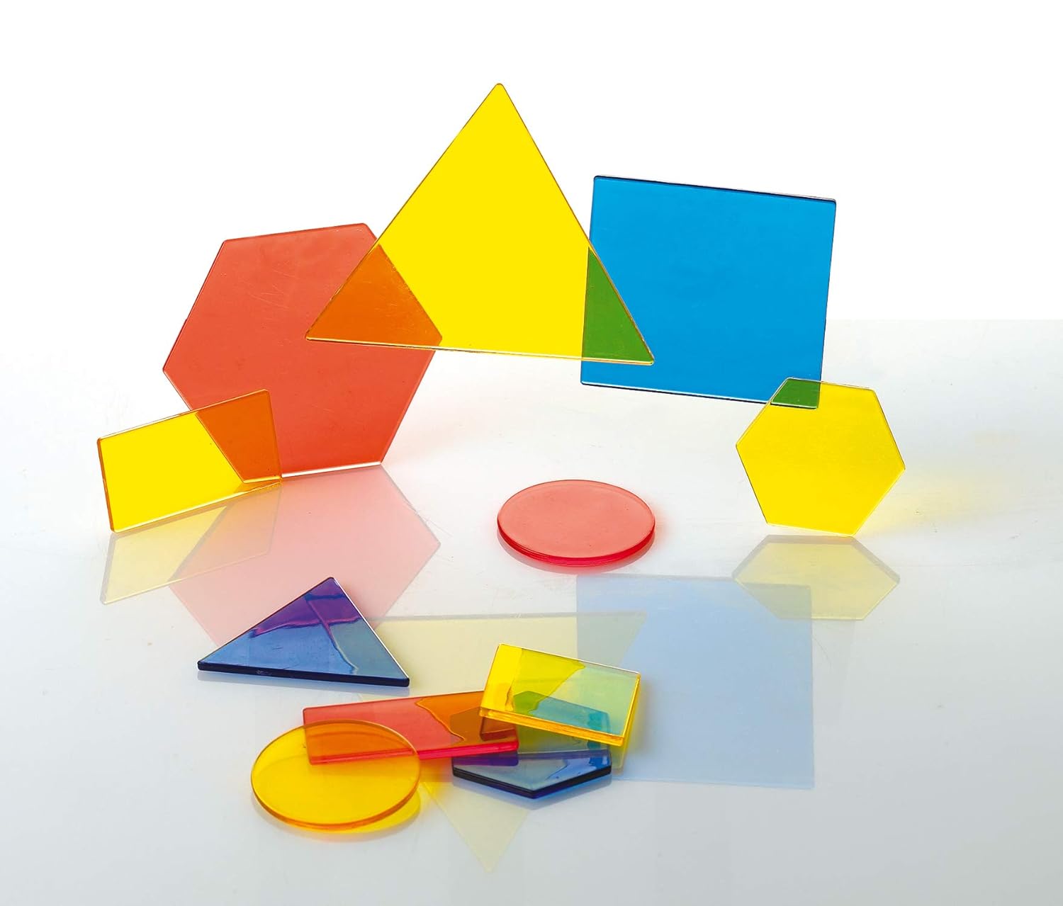 Transparent Attribute Blocks - Mini Jar - Set of 60