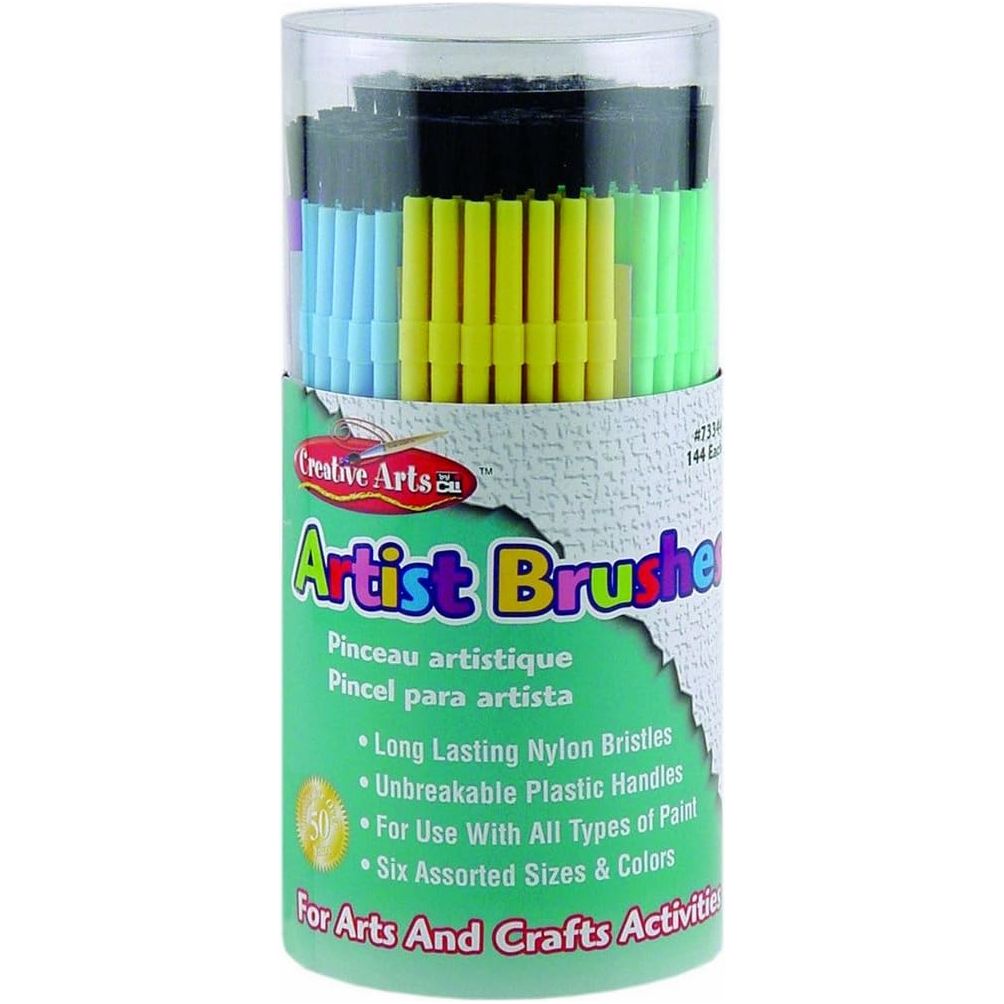 BRUSH: School Brush Jumbo Pack,144/pk