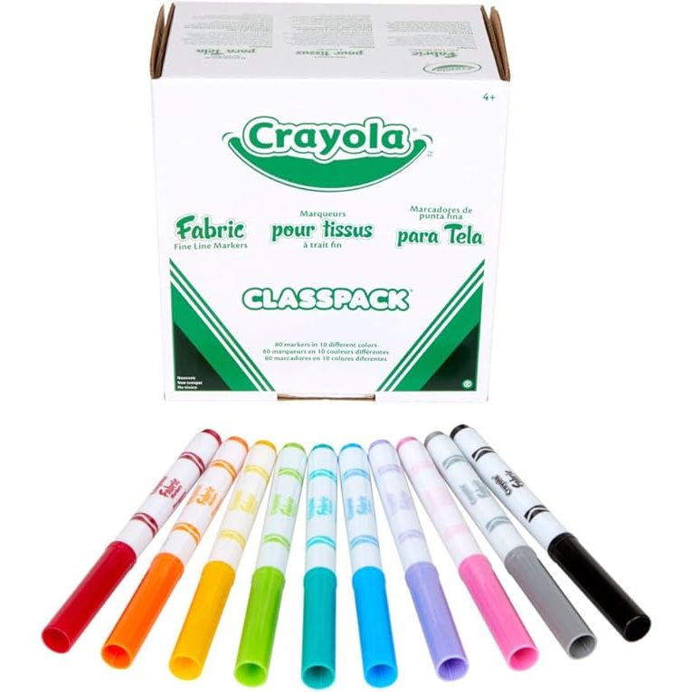 MARKER: Fabric Markers Class Set, 80 pcs