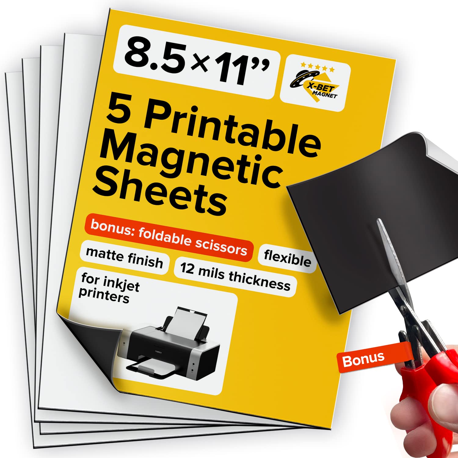 Printable Magnetic Sheets