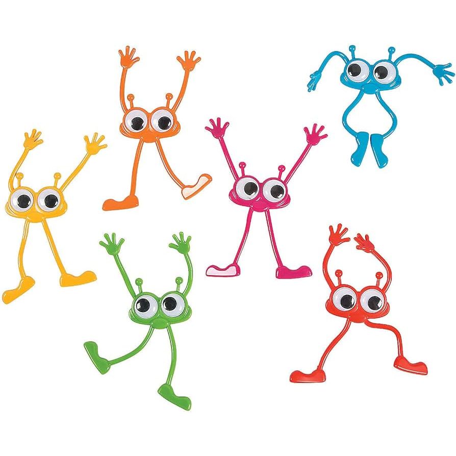 Googly Eyes Bendable Characters