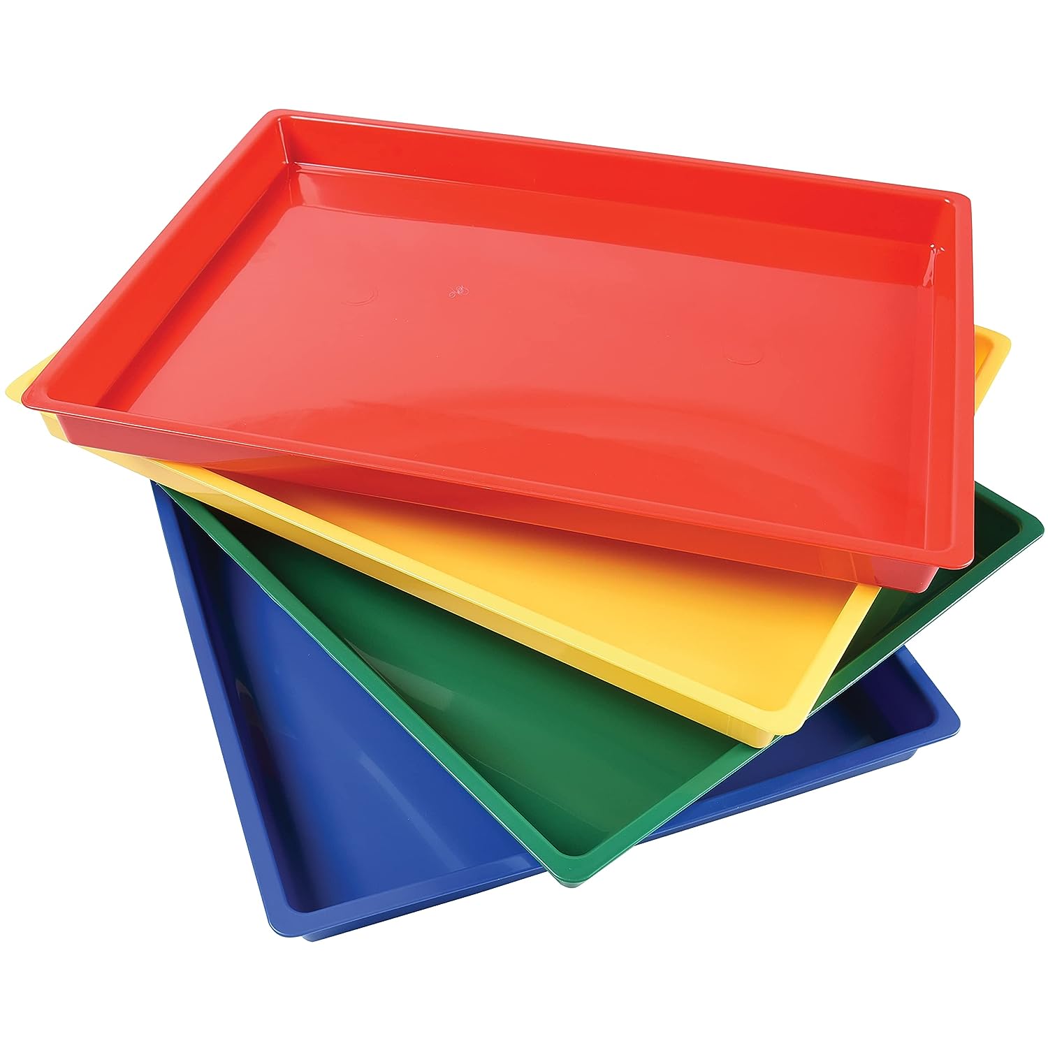 Easy-Clean Craft Trays - Set of 4