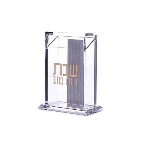 Gold Acrylic Matchbox