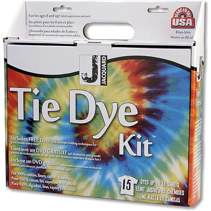 CRAFT KIT: Jacquard Tie-Dye Kit (for 15 adult T-shirts)