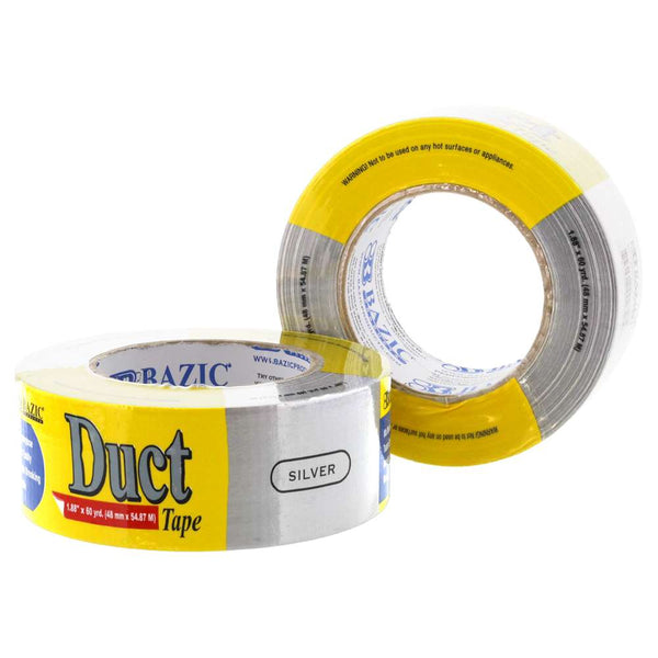 TAPE: duct, 2" x 60 yd, Silver