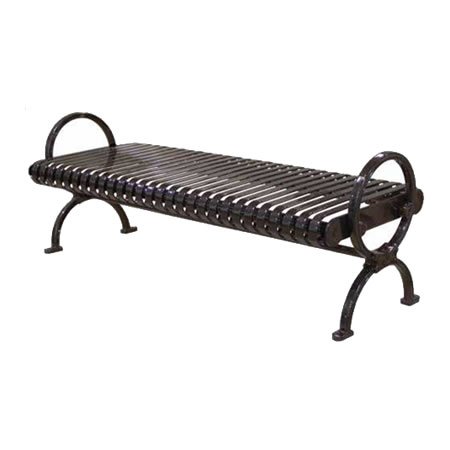 High Point Bench Without Back - 6' - Teal
