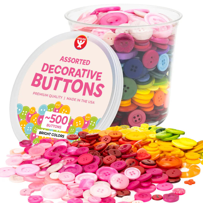 Bright Craft Buttons