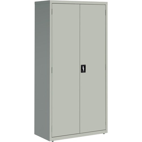 Lorell Fortress Series Storage Cabinets - Light Gray