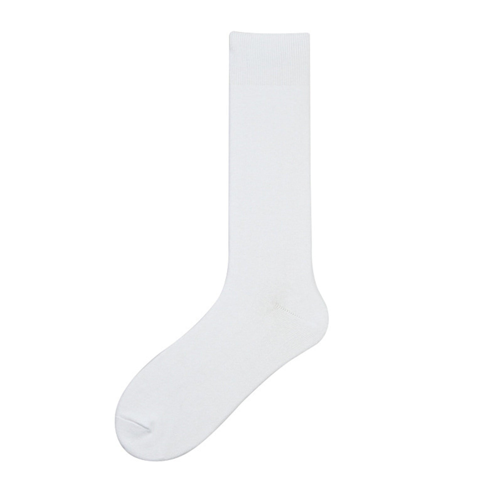 SOCKS: TUBE, PAIR - solid white
