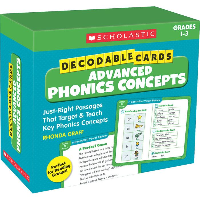 Decodable Cards: Advanced Phonics Concepts