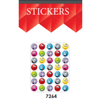 Silly Smiley Face Stickers