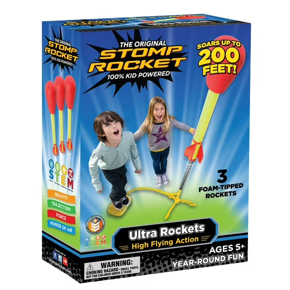 ROCKET: Ultra Stomp (blast pad, hose, stand & 4 rockets)