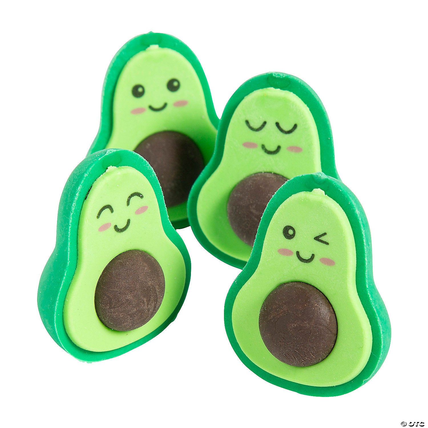 Avocado Erasers - 1 pc