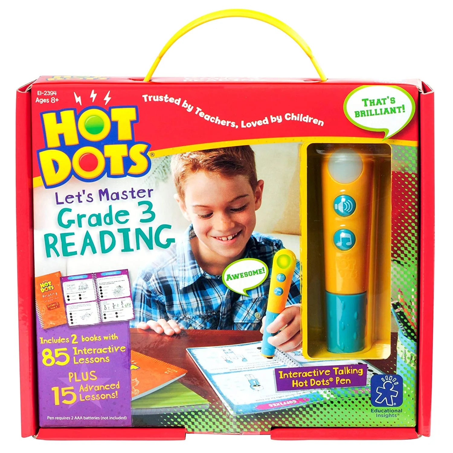 Hot Dots® Jr. Let's Master Grade 3 Reading Set with Hot Dots® Pen