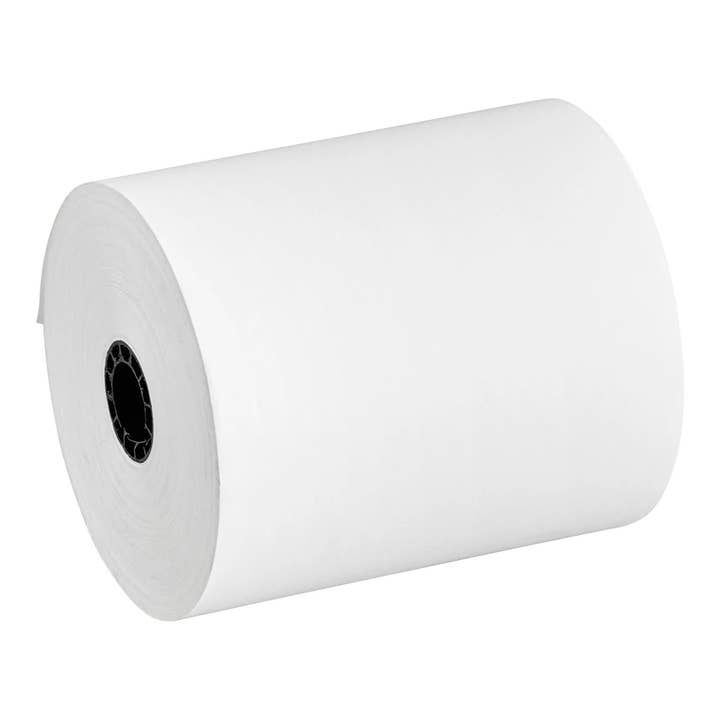 TAPE: adding machine, 2.25"x150', white roll