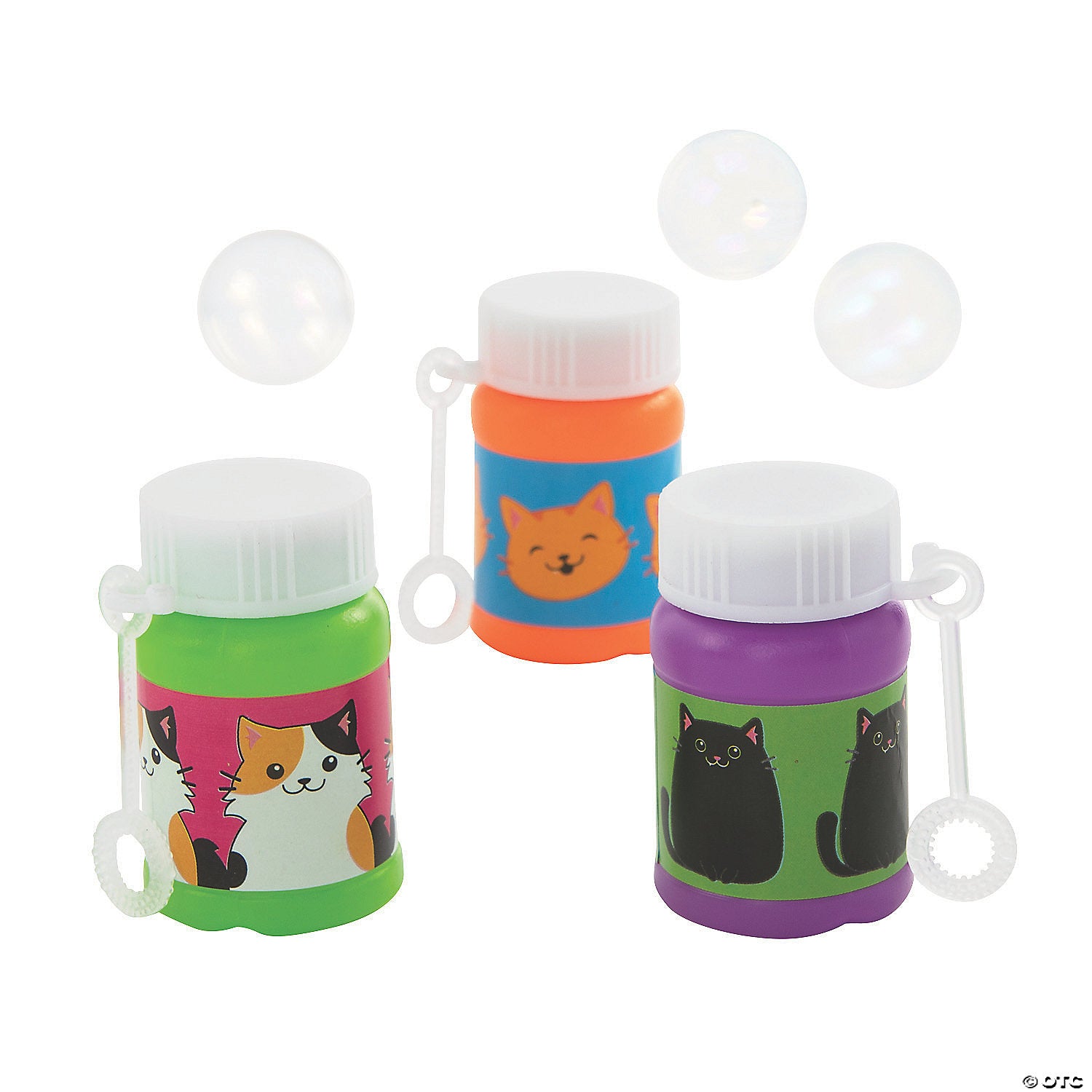 Mini Cute Cat Bubble Bottles 1 pc