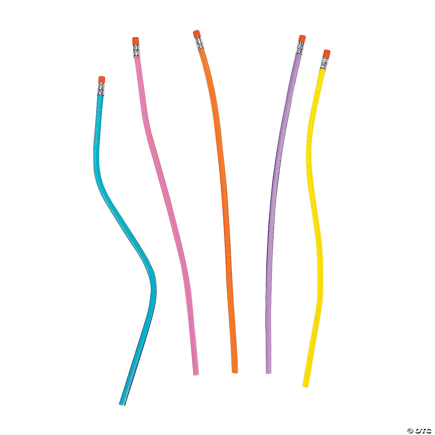 Donut BPA-Free Plastic Silly Straws - 1 pc