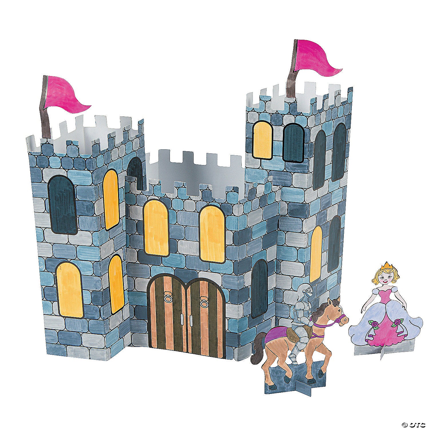 CASTLE: Color Your Own 3D Castle, PK/25
