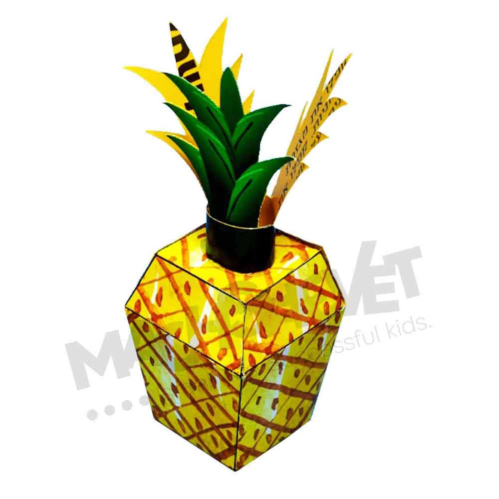 Origami -3dimetional -Pineapple