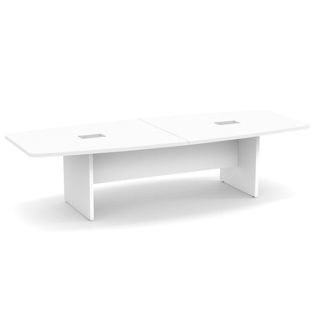 Conference Tables Boat Shaped Conference Table 10' - White
