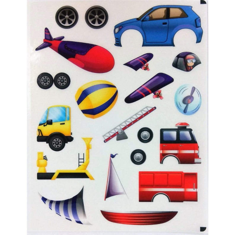 Complete the Vehicle Stickers