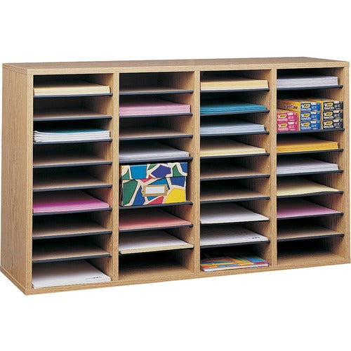 Safco Adjustable Shelves Literature Organizer