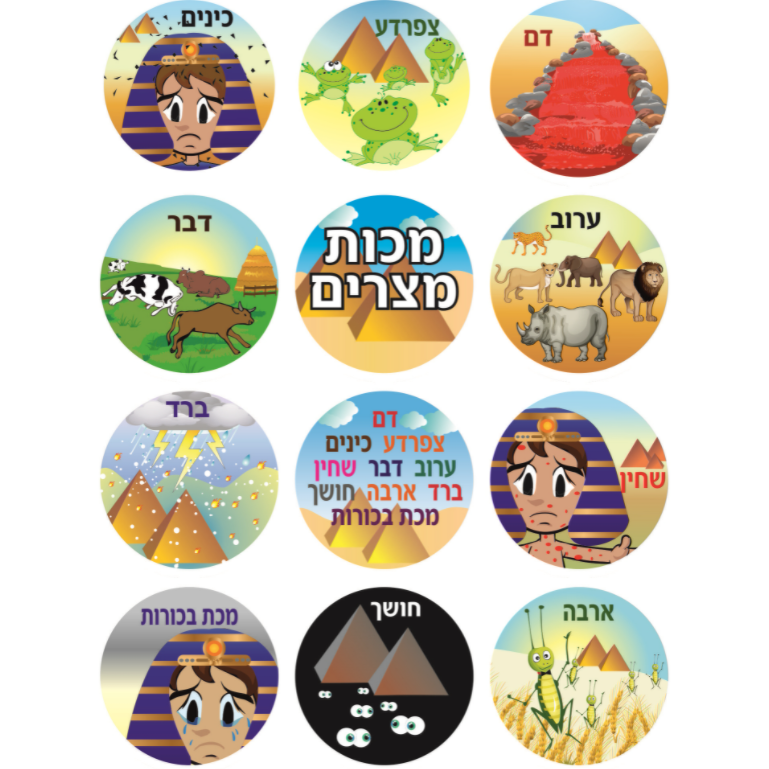 Pesach Stickers, Makkos