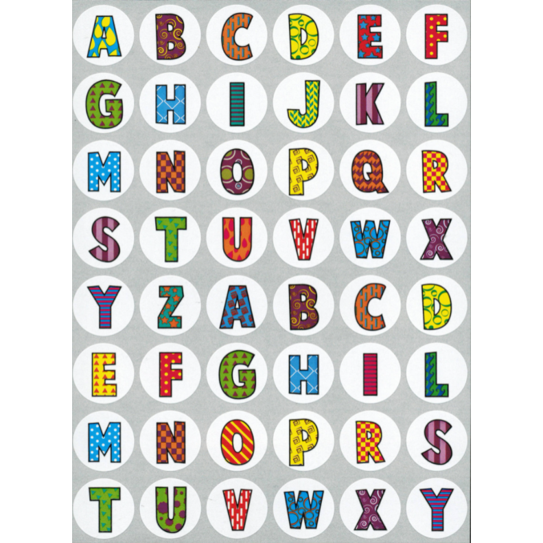 Alphabet Letter Stickers