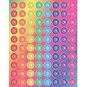Colorful Swirl Stickers