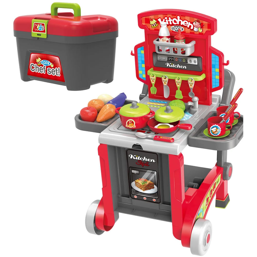 Xiong Cheng 3 in 1 Kitchen Little Chef with Kitchen Box