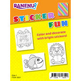 Sticker Fun Book Yellow