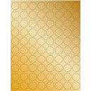 Gold Dots Stickers (Metallic)
