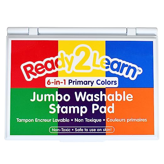 Jumbo Washable Stamp Pad - 6 -in-1