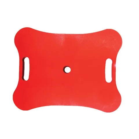 Heavy-Duty Red Indoor Scooter Board With Safety Handles