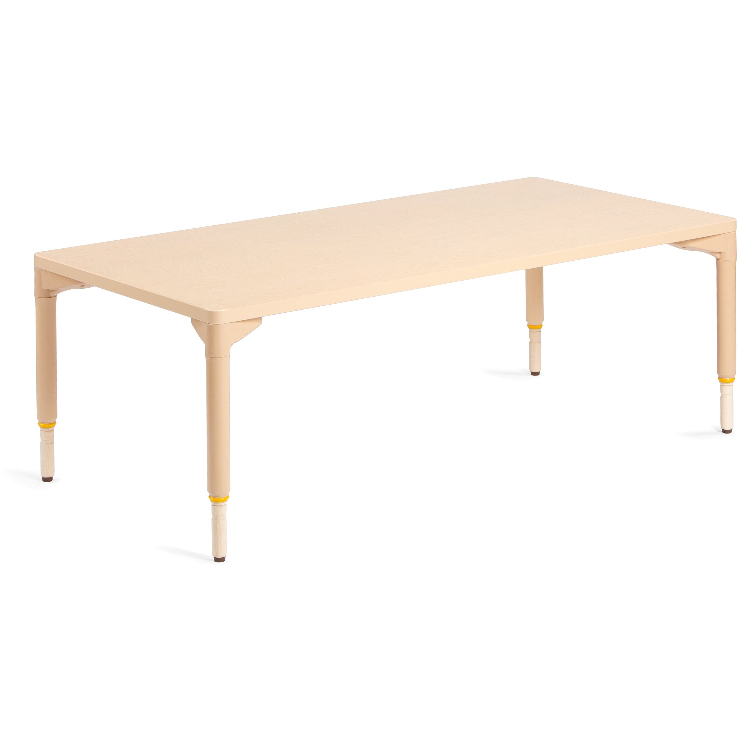 Rectangle Classroom Table - 30" x 60" - Adjustable Legs, Medium