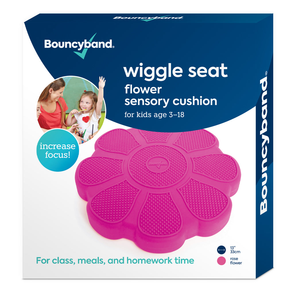 Wiggle Seat Sensory Cushion-Flower