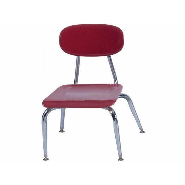 Hard Plastic Stackable School Chair - 12"H